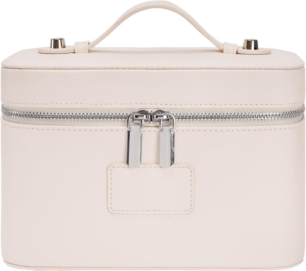 Leather Makeup Bag Cosmetic Case