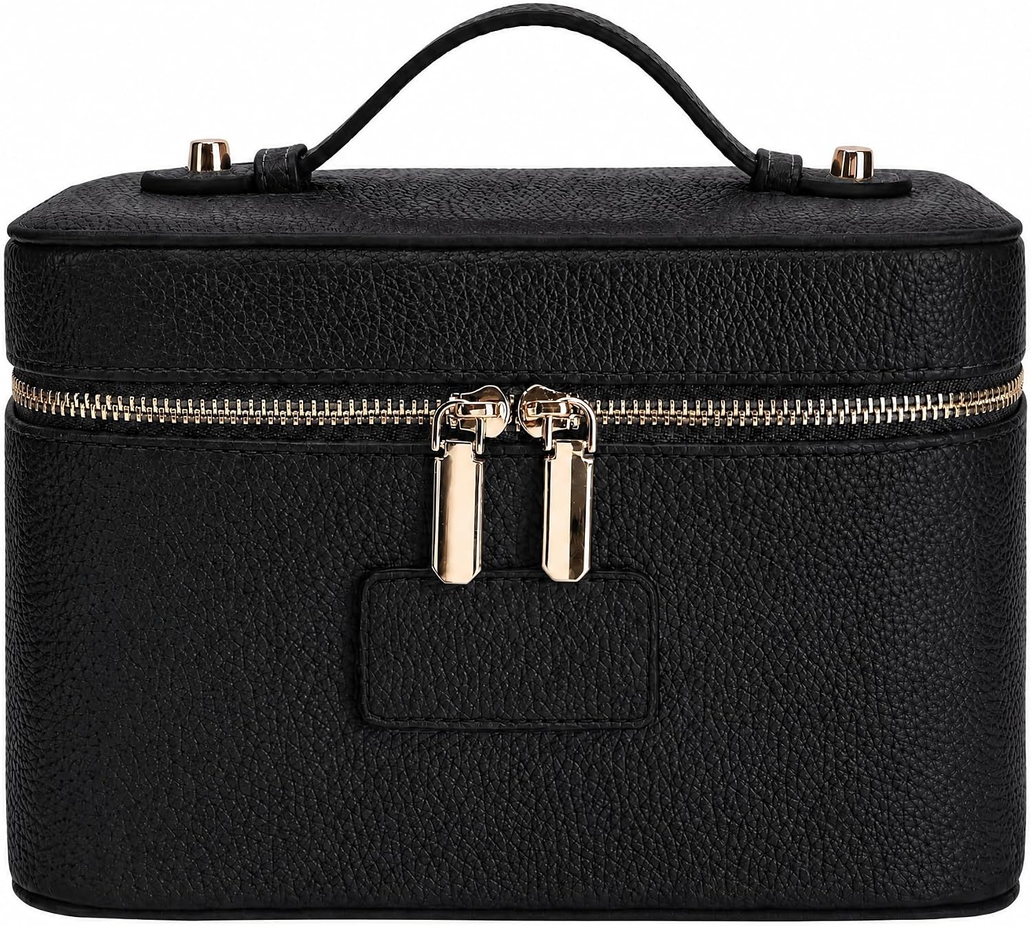 Leather Makeup Bag Cosmetic Case