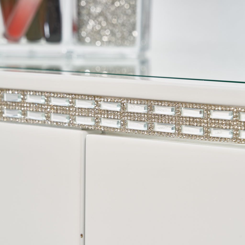 The Marilyn Hollywood Makeup Vanity Station - White - Hollywood Vanity