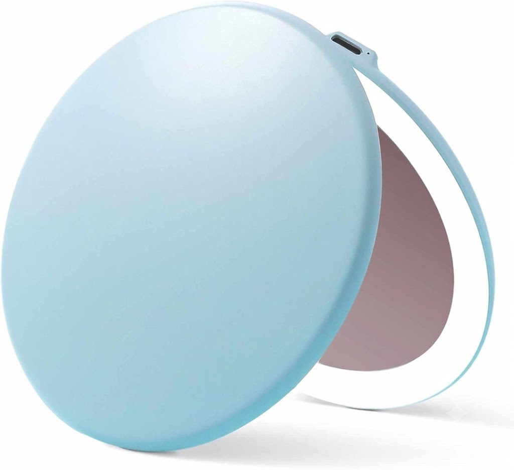 Rechargeable LED Compact Makeup Mirror
