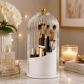 360° Makeup Brush Organizer with Lid