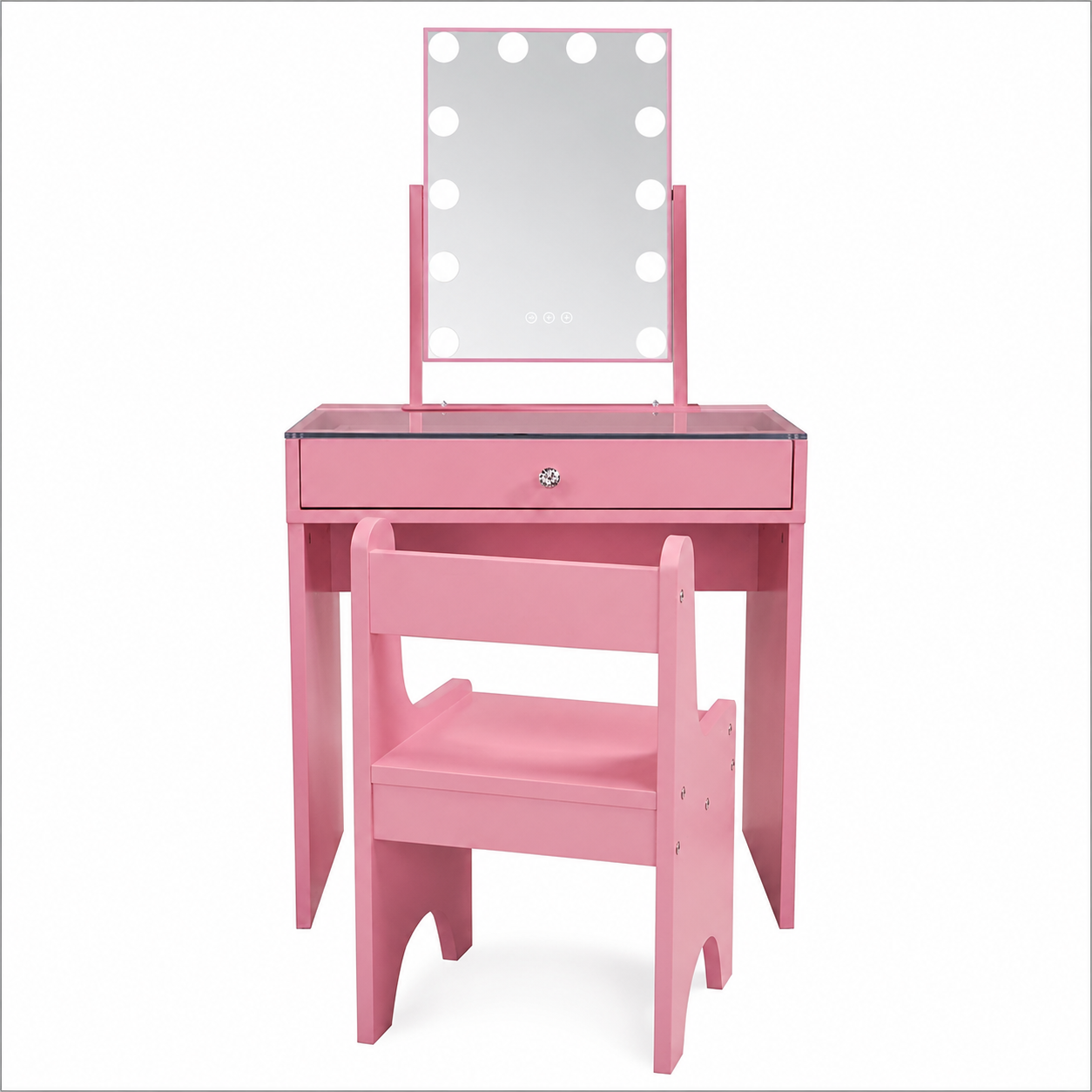 Little Diva Kids Makeup Vanity Set - Pink