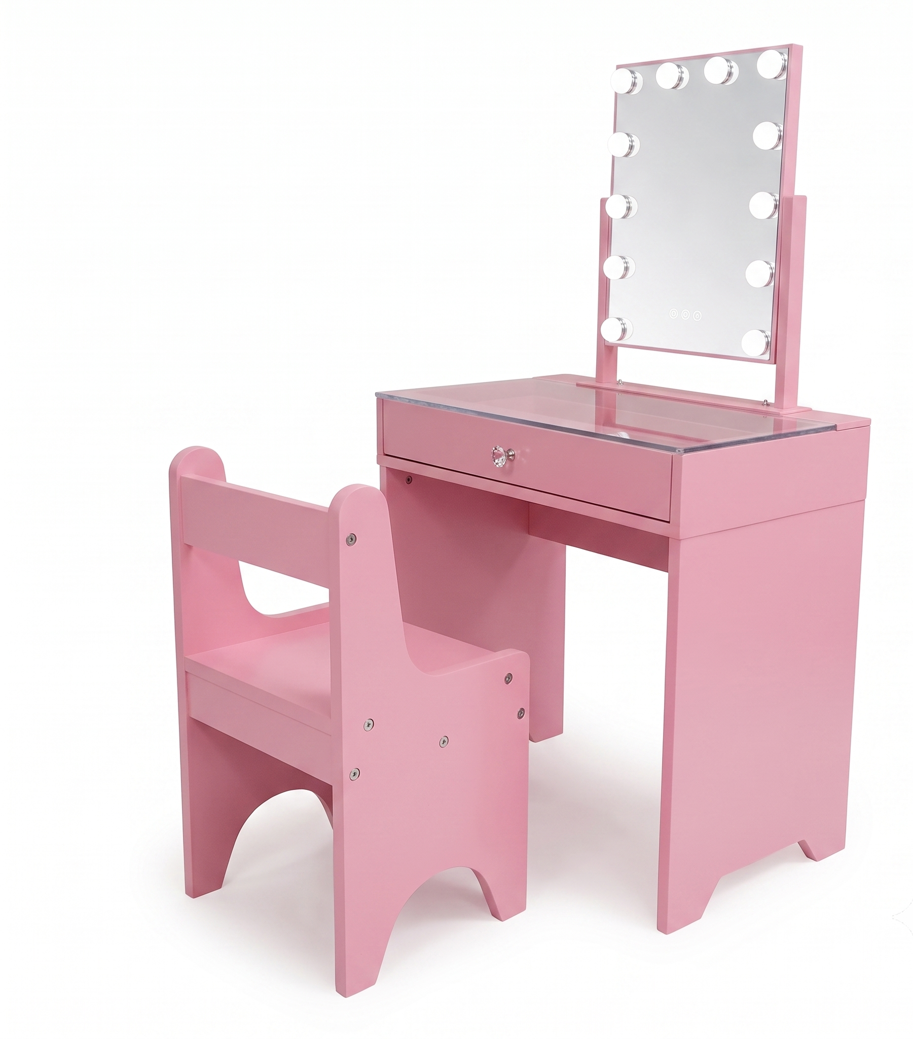 Little Diva Kids Makeup Vanity Set - Pink