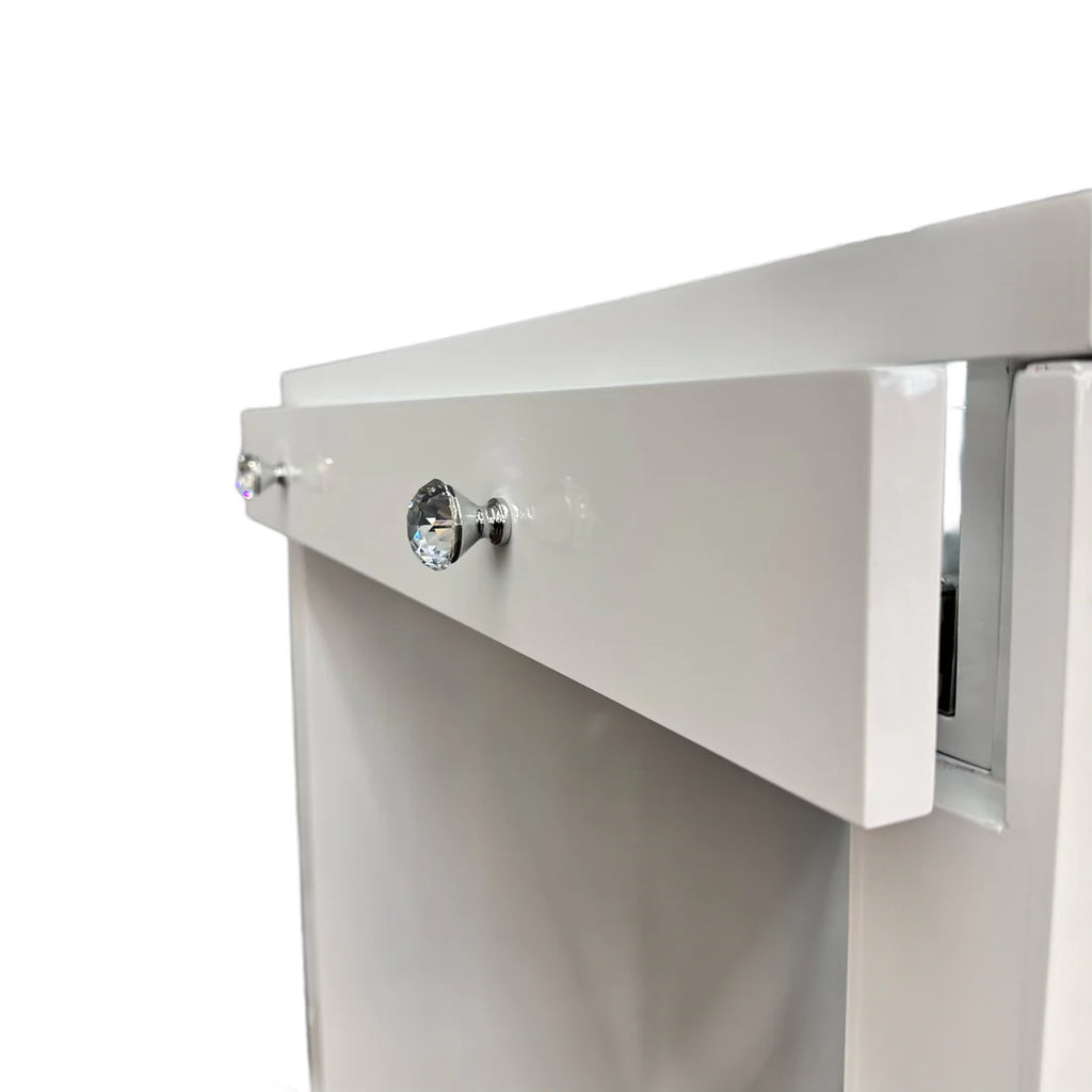 The Selma Hollywood Makeup Vanity Station - White - Hollywood Vanity