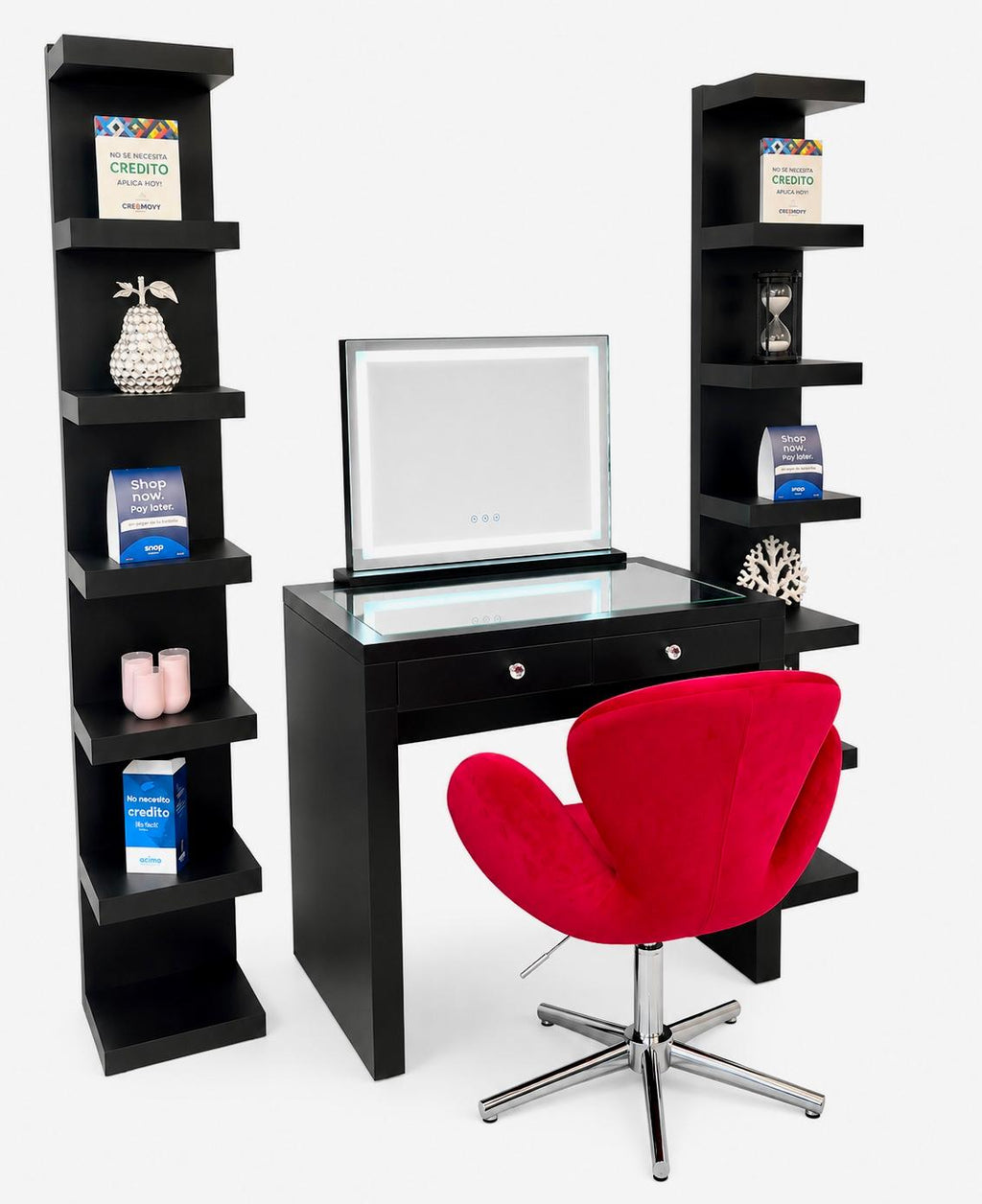 Complete Hollywood Vanity Bundle – Black