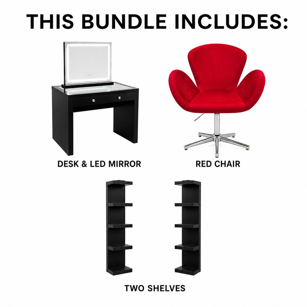 Complete Hollywood Vanity Bundle – Black