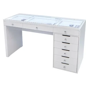 Jessica Hollywood Makeup Vanity Table
